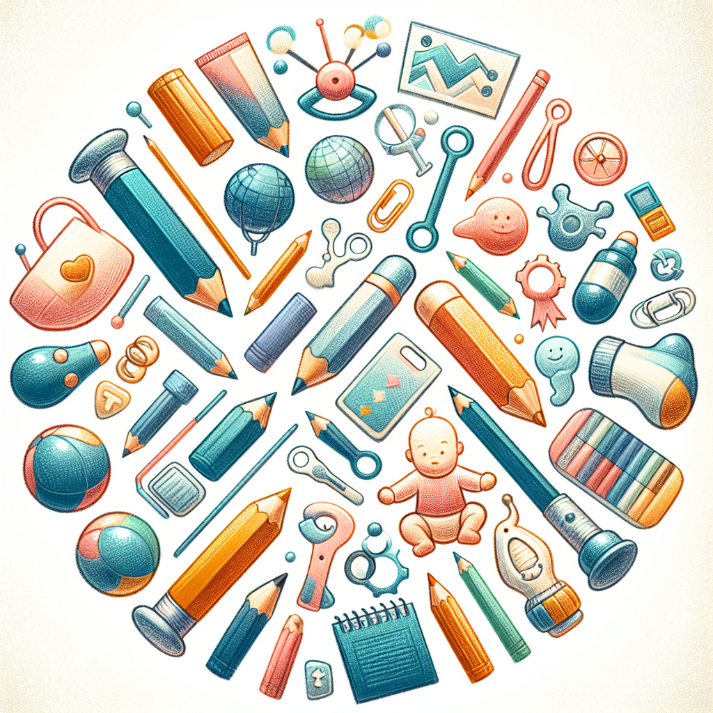 Pastelková ilustrace znázorňující téma: Motorický vývoj