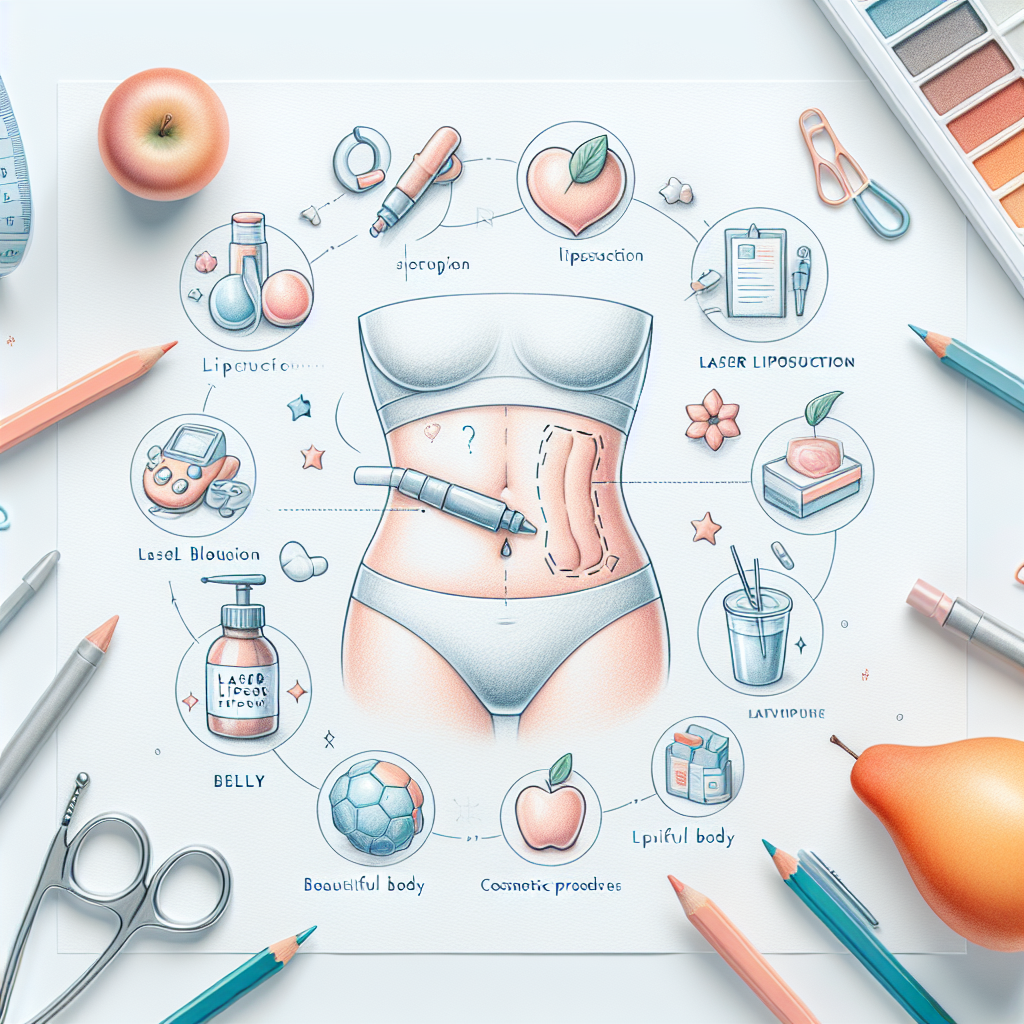Laserová liposukce břicha: Výhody, nevýhody a mýty