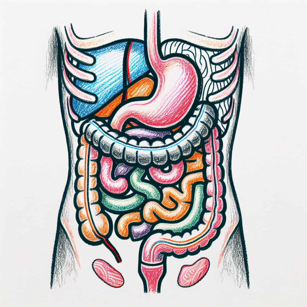 Pastelková ilustrace znázorňující téma: Zdraví