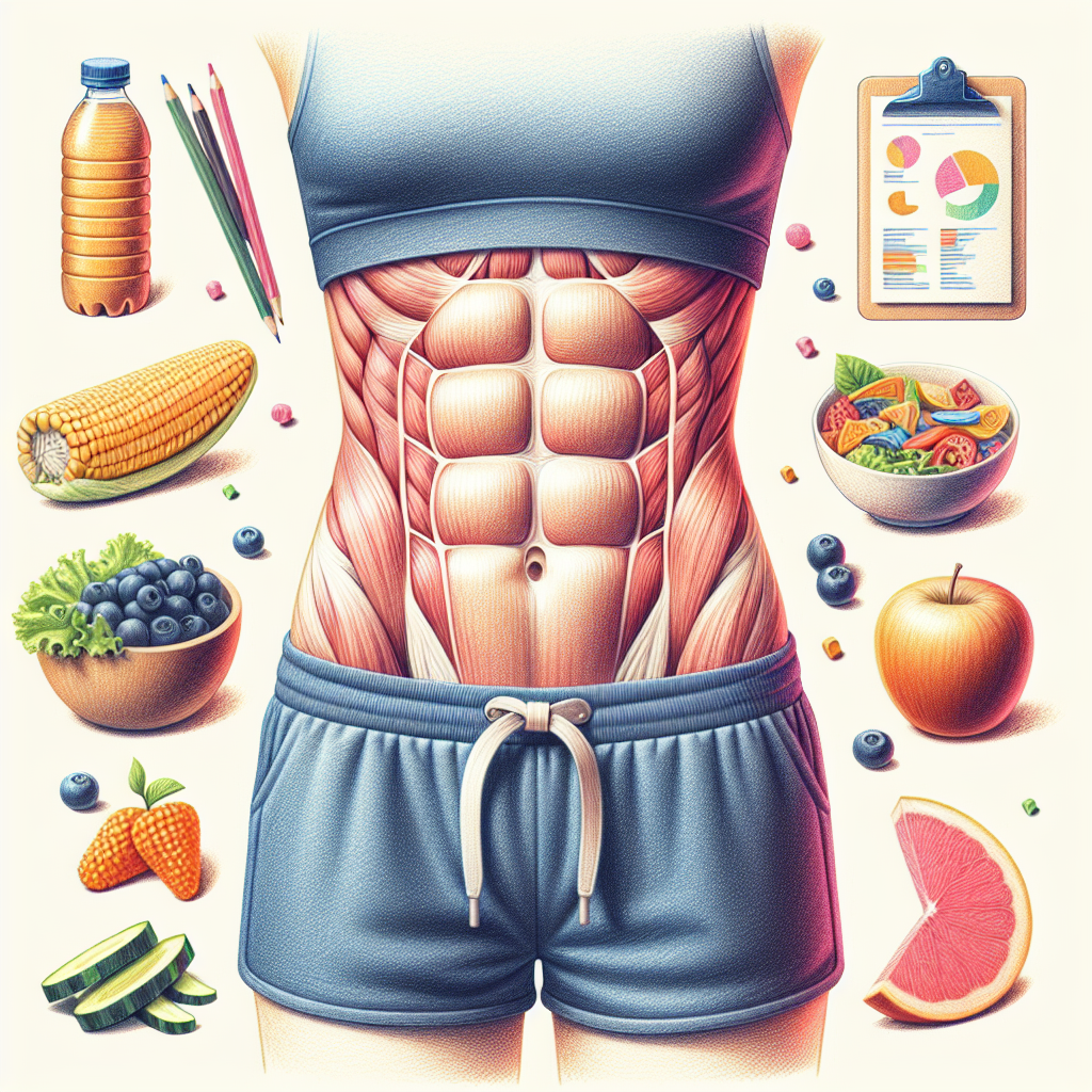 Pastelková ilustrace znázorňující téma: Zdraví a výživa