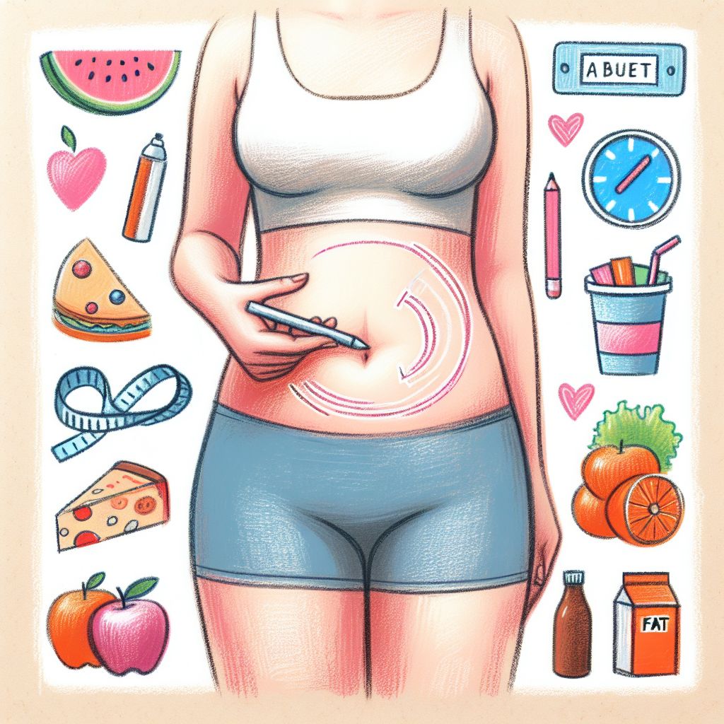 Pastelková ilustrace znázorňující téma: Zdraví a krása