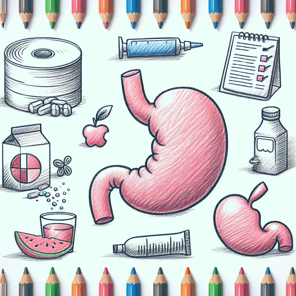 Pastelková ilustrace znázorňující téma: Zdraví a výživa