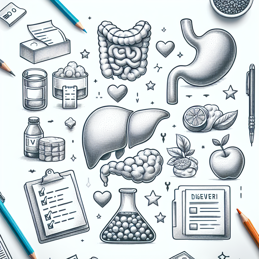 Pastelková ilustrace znázorňující téma: Zdraví jater