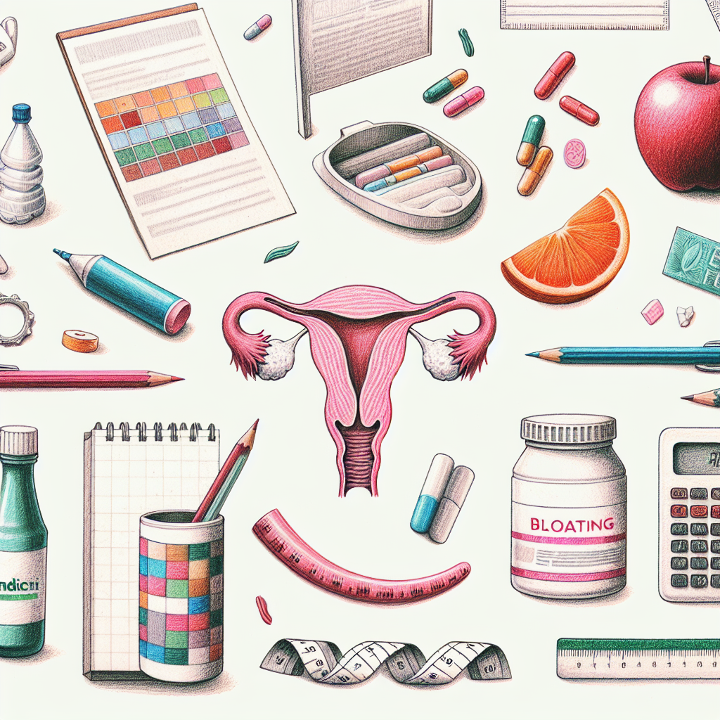 Pastelková ilustrace znázorňující téma: Zdraví ženy