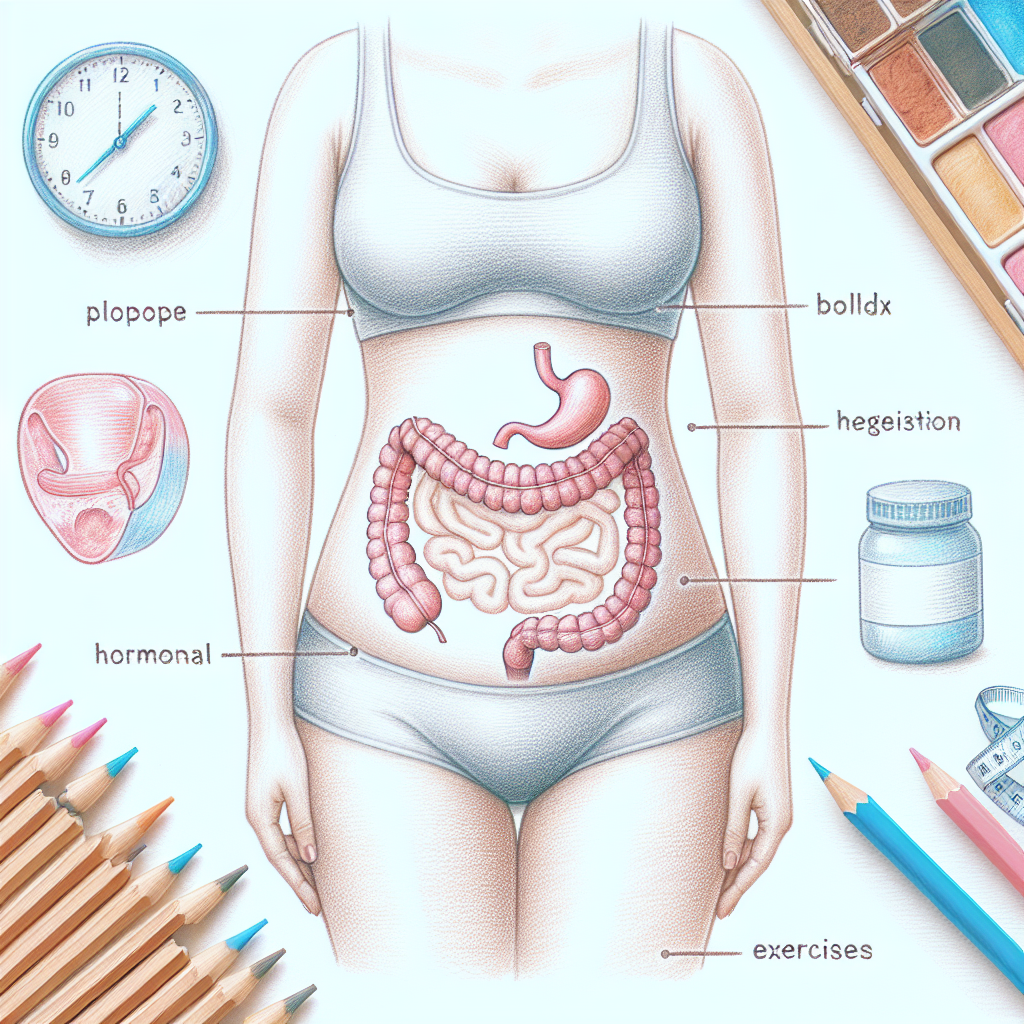 Pastelková ilustrace znázorňující téma: Zdraví žen