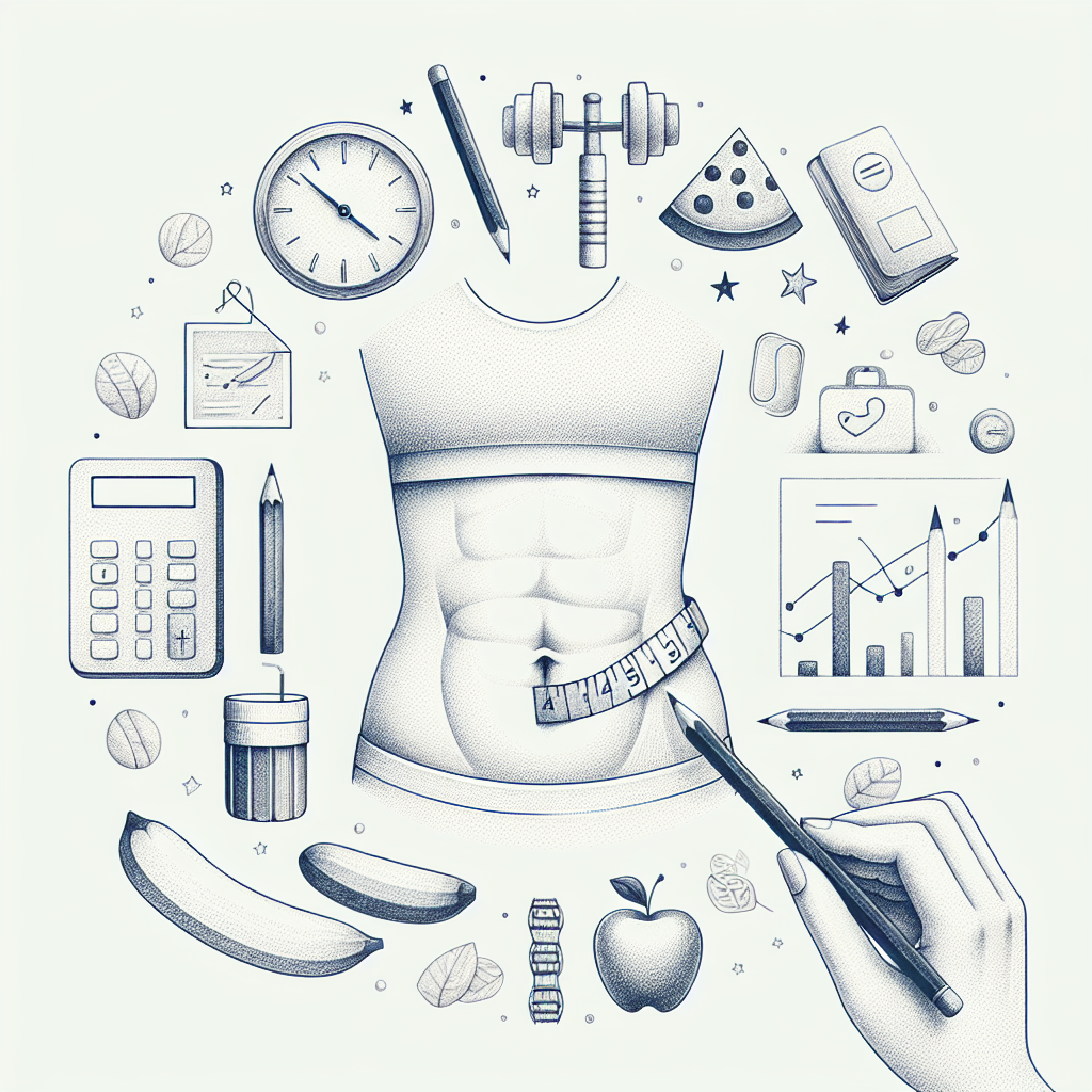 Pastelková ilustrace znázorňující téma: Zdraví a fitness