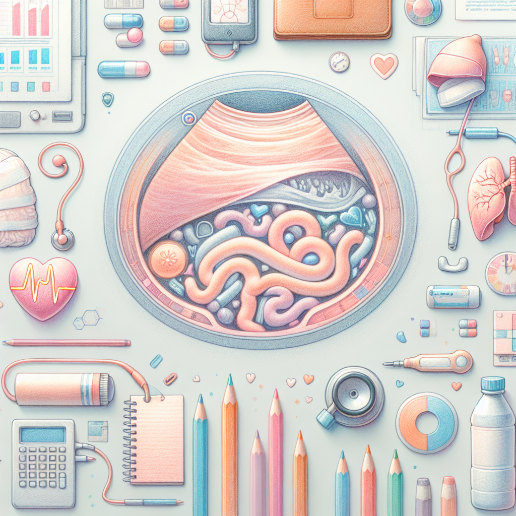 Pastelková ilustrace znázorňující téma: Zdraví