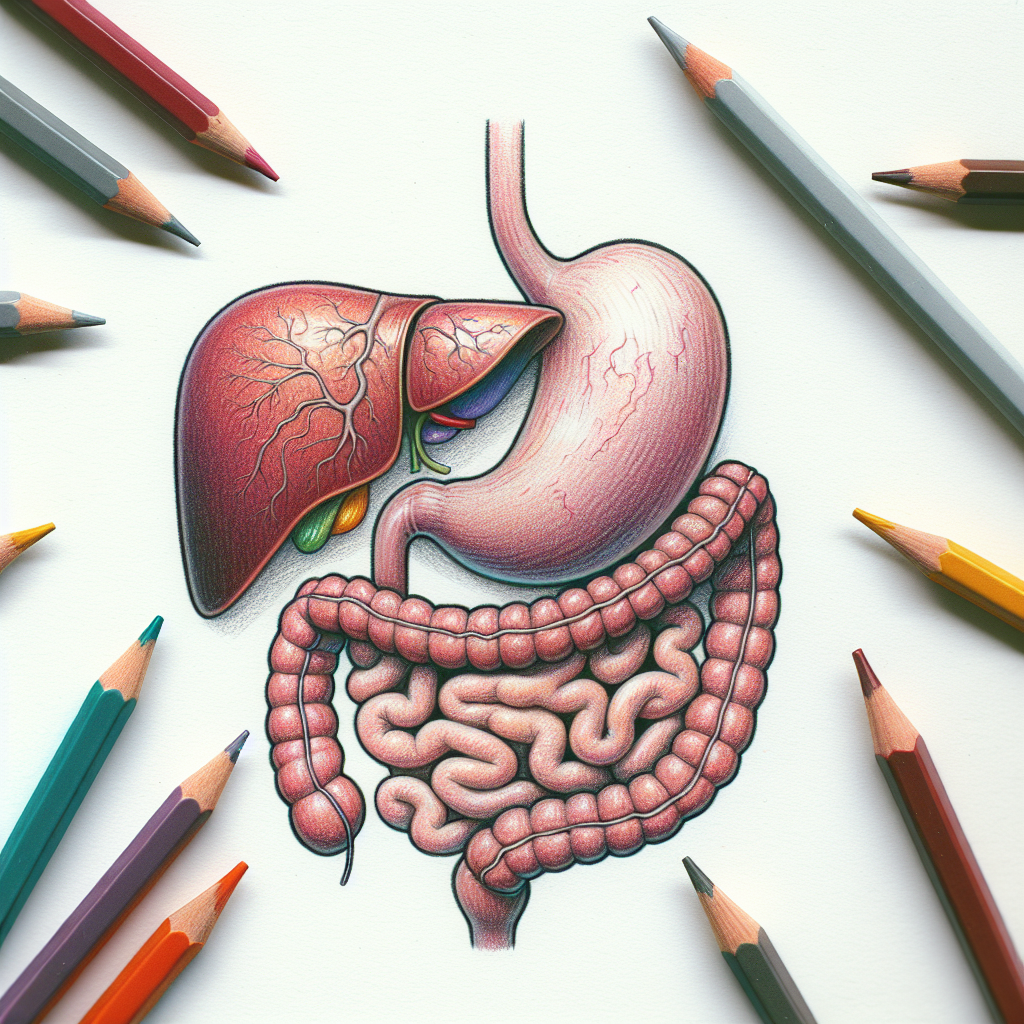 organy-na-leve-strane-bricha - Je nutné pochopit, že...... Pastelková ilustrace znázorňující téma: Zdraví