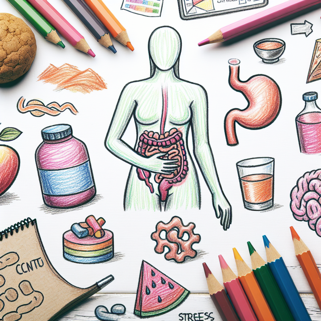 Pastelková ilustrace znázorňující téma: Zdraví