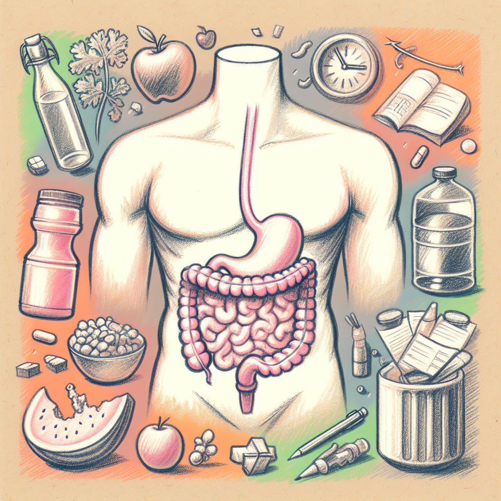 Pastelková ilustrace znázorňující téma: Zdraví a výživa