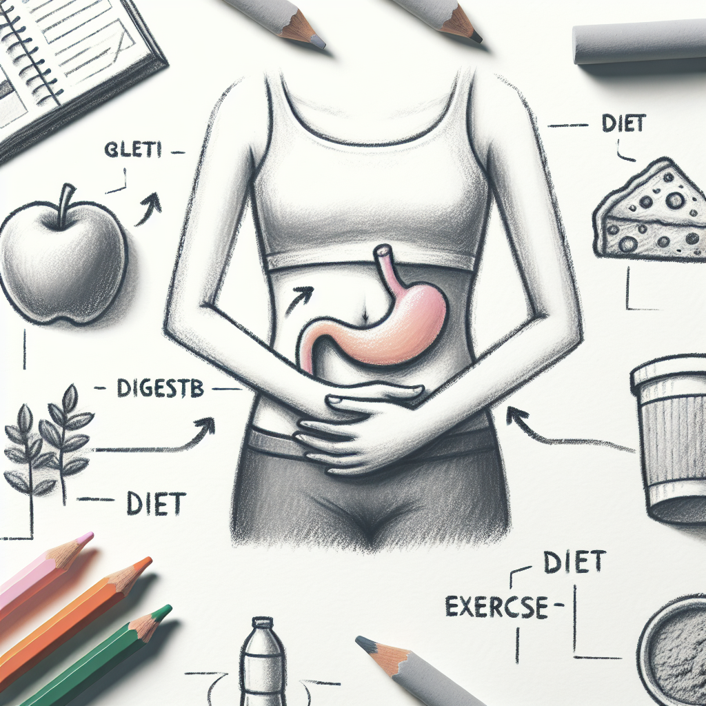 Pastelková ilustrace znázorňující téma: Zdraví