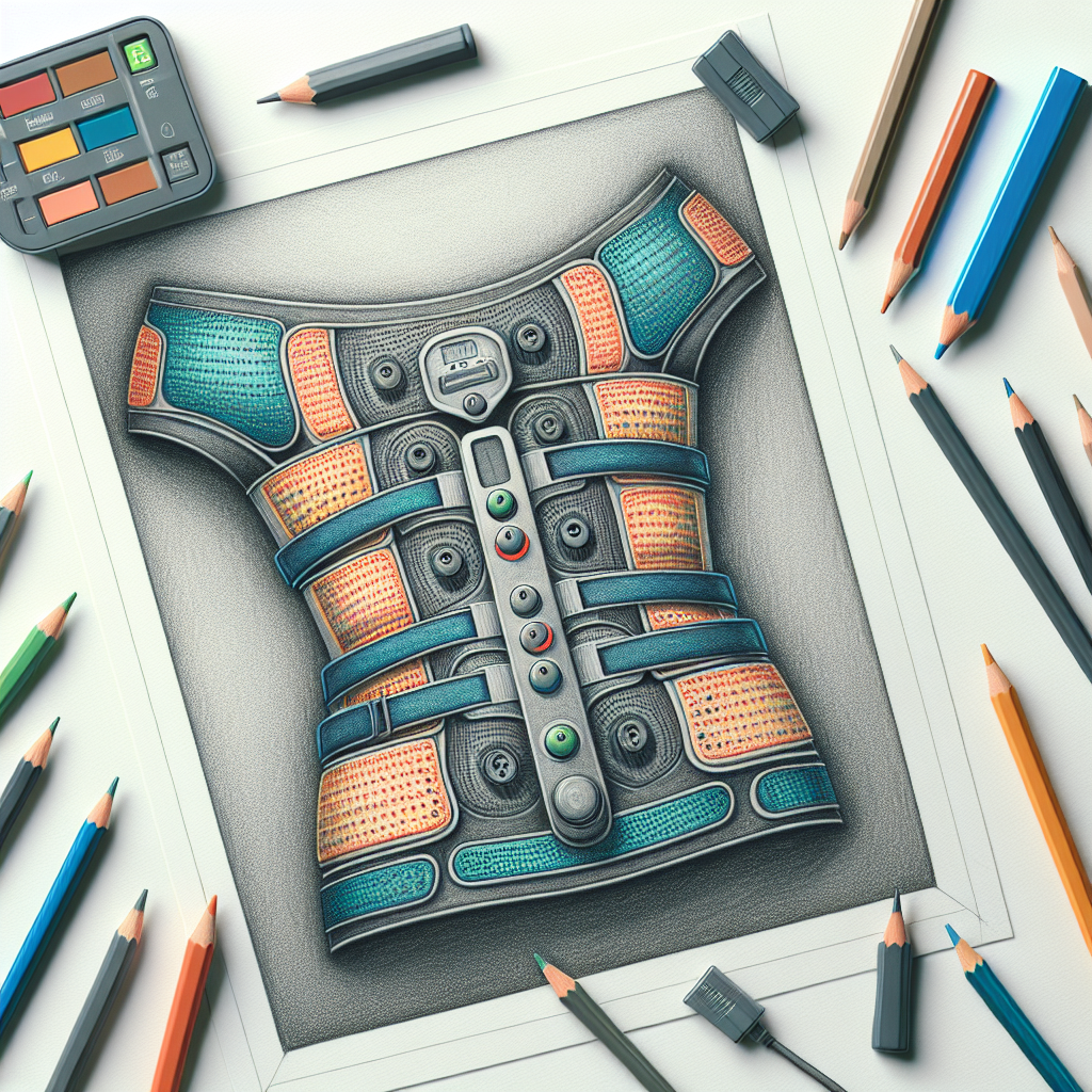 Pastelková ilustrace znázorňující téma: Cvičení