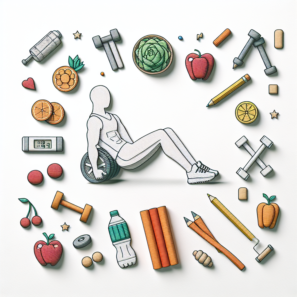 posilovaci-kolecko-na-bricho - Je nutné pochopit, že...... Pastelková ilustrace znázorňující téma: Cvičení