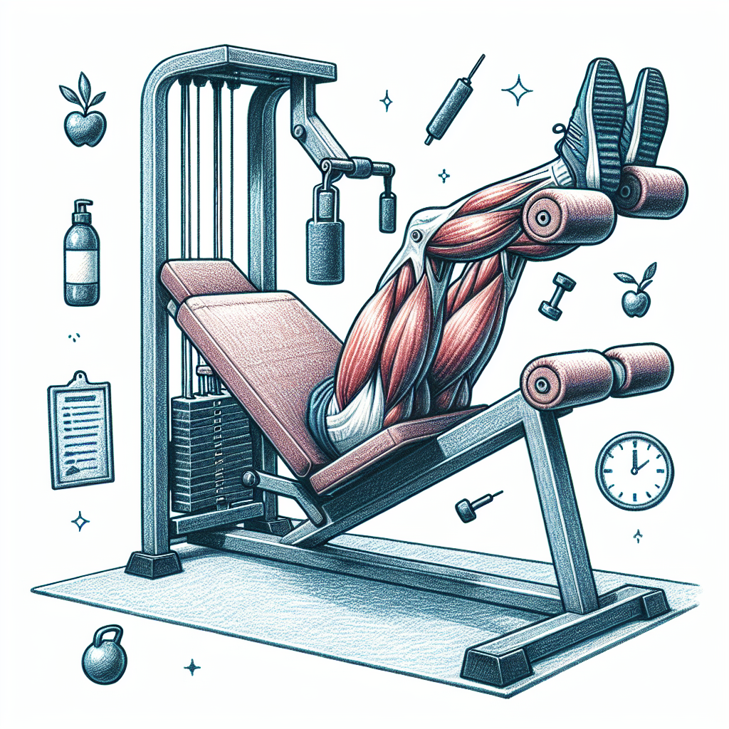 Efektivní domácí posilovací stroj na nohy a břicho