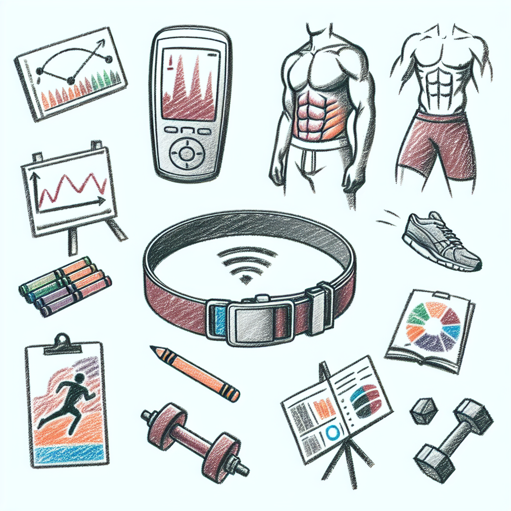 Pastelková ilustrace znázorňující téma: Cvičení a fitness