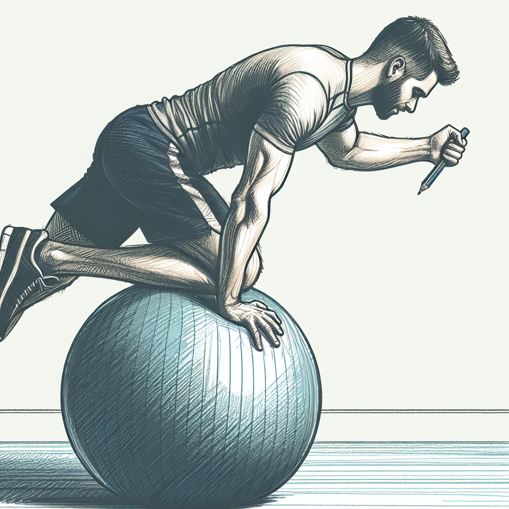 Posilování břicha na balonu: Efektivní cvičení pro zdraví