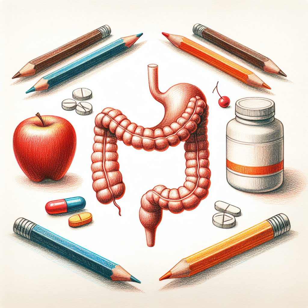 Pastelková ilustrace znázorňující téma: Zdraví