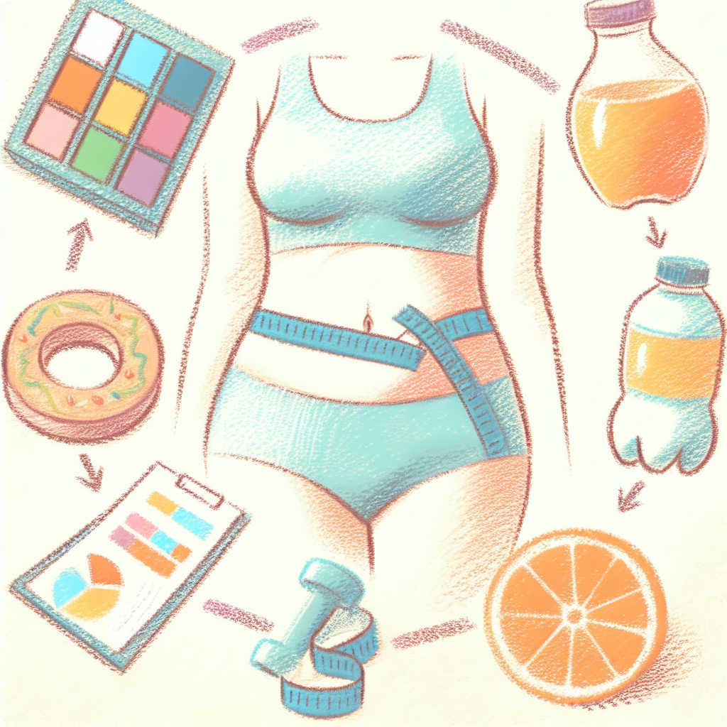 Pastelková ilustrace znázorňující téma: Zdraví