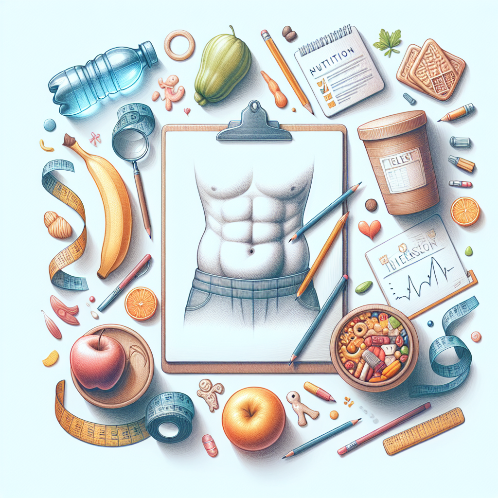 Pastelková ilustrace znázorňující téma: Zdraví a výživa