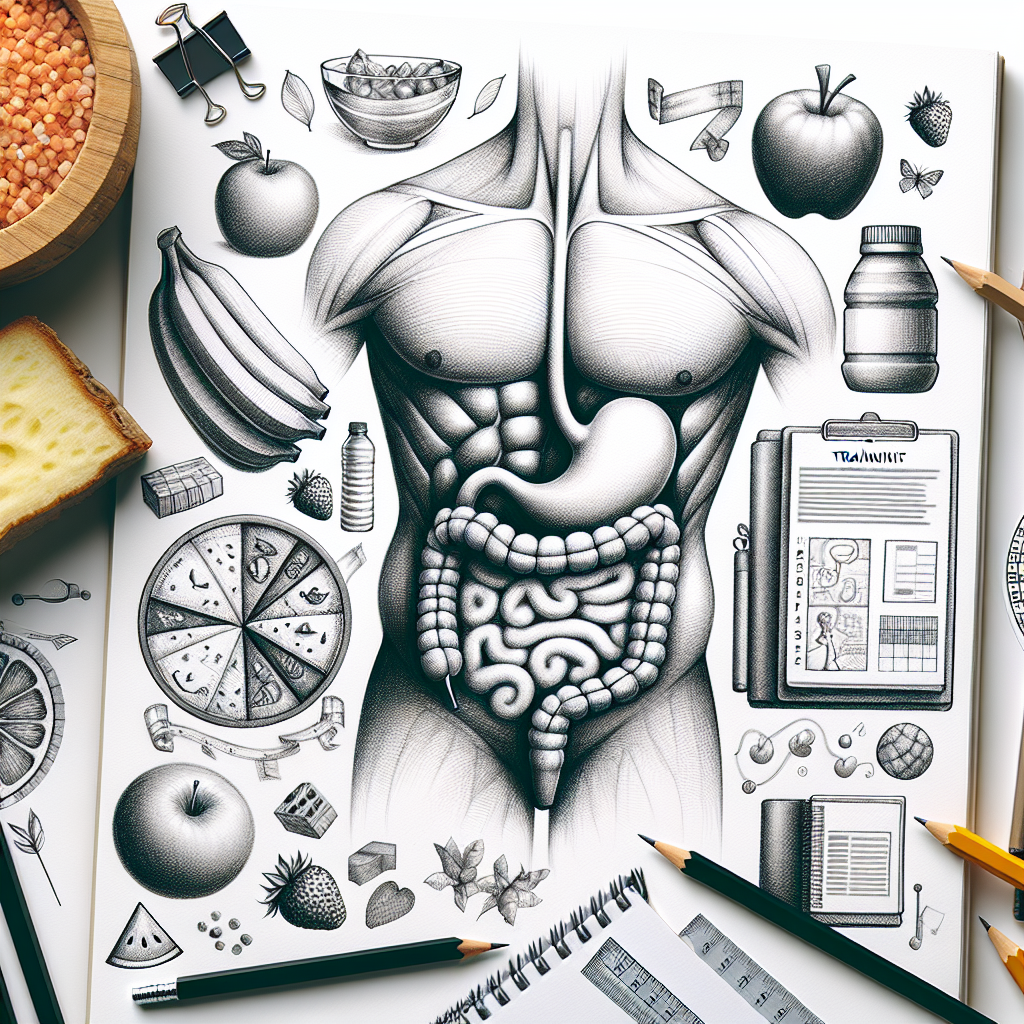 Pastelková ilustrace znázorňující téma: Zdraví a výživa