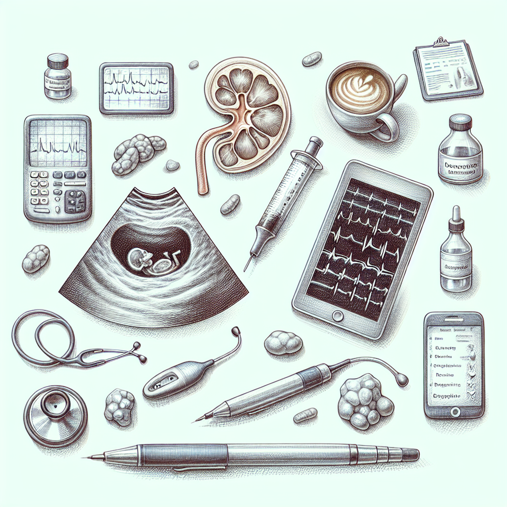 Sonografické vyšetření břicha a písek v ledvinách