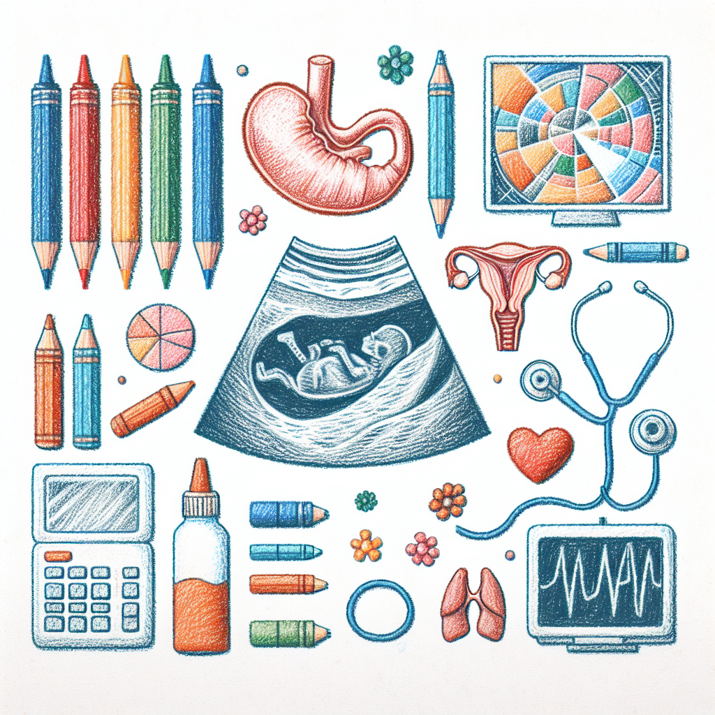 Pastelková ilustrace znázorňující téma: Zdraví