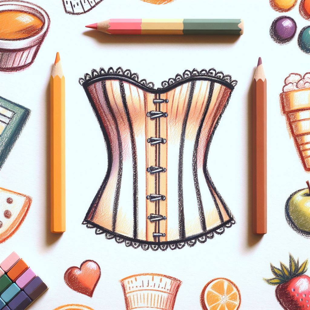 Pastelková ilustrace znázorňující téma: Zdraví a životní styl