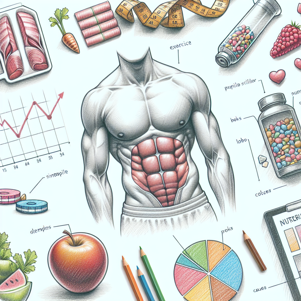 Pastelková ilustrace znázorňující téma: Zdraví a výživa