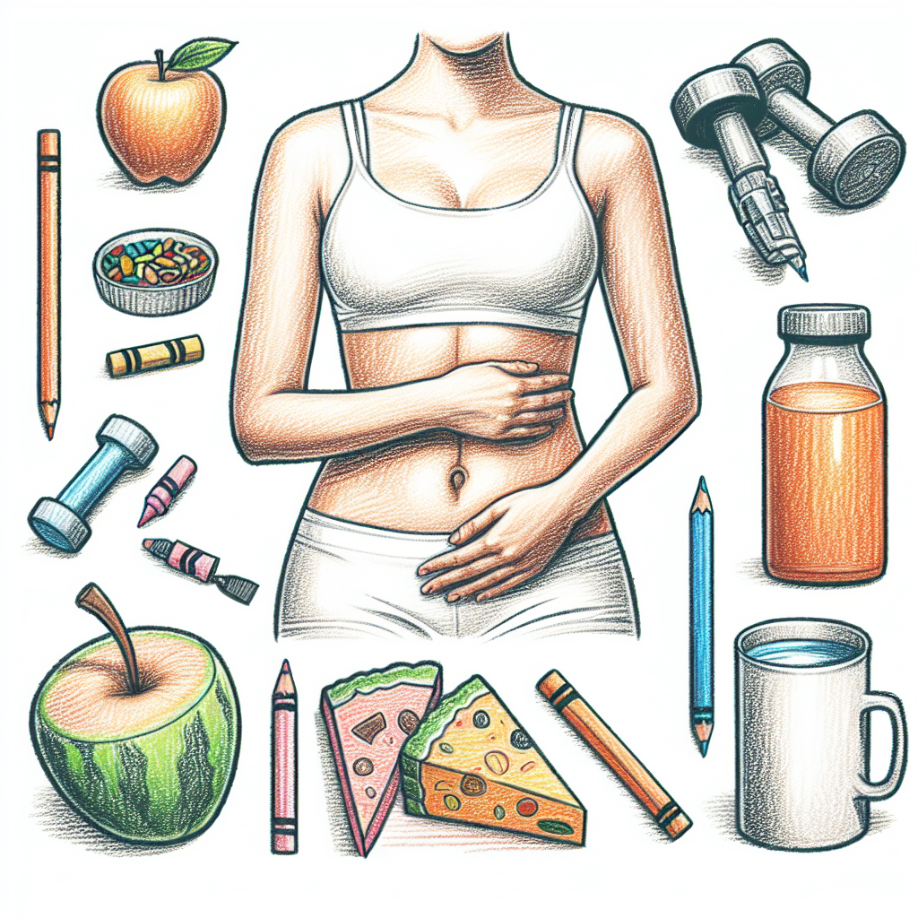 Pastelková ilustrace znázorňující téma: Zdraví