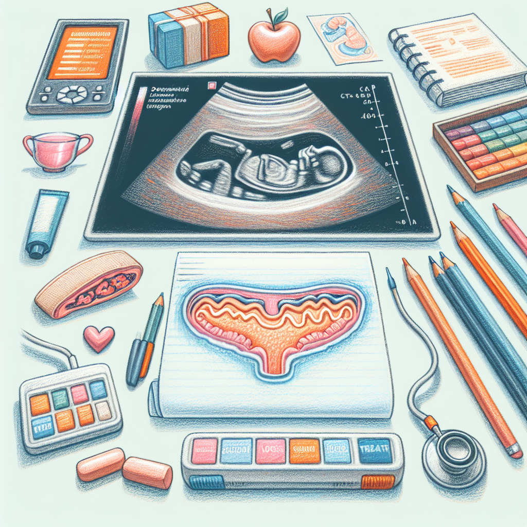 Pastelková ilustrace znázorňující téma: Zdravotní vyšetření