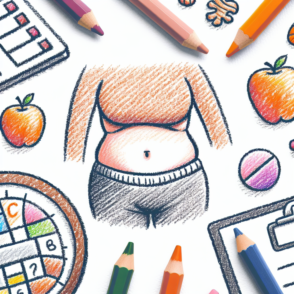 Pastelková ilustrace znázorňující téma: Zdraví