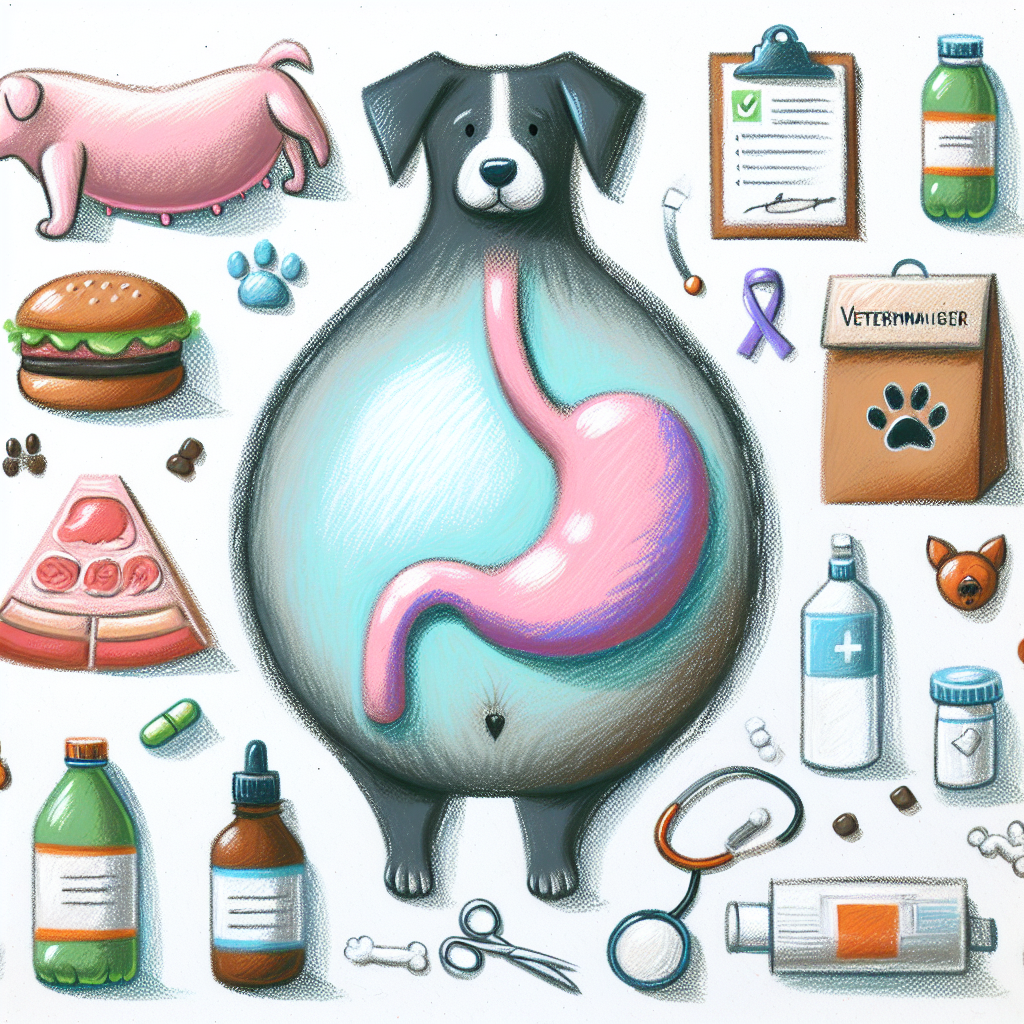 Pastelková ilustrace znázorňující téma: Zdraví psů