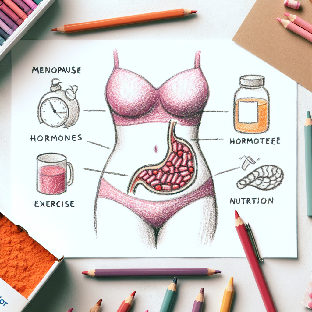 Pastelková ilustrace znázorňující téma: Zdraví a výživa