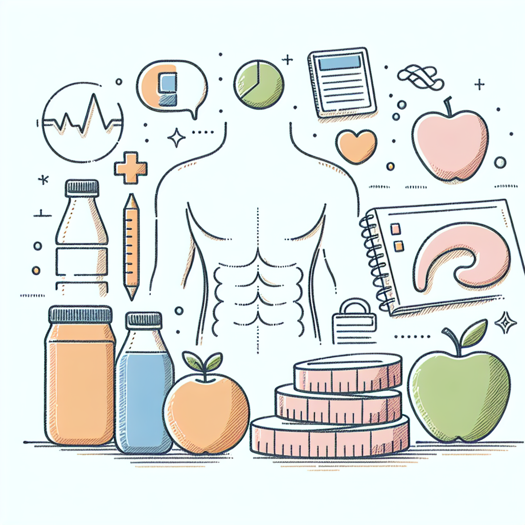 Pastelková ilustrace znázorňující téma: Zdraví a výživa