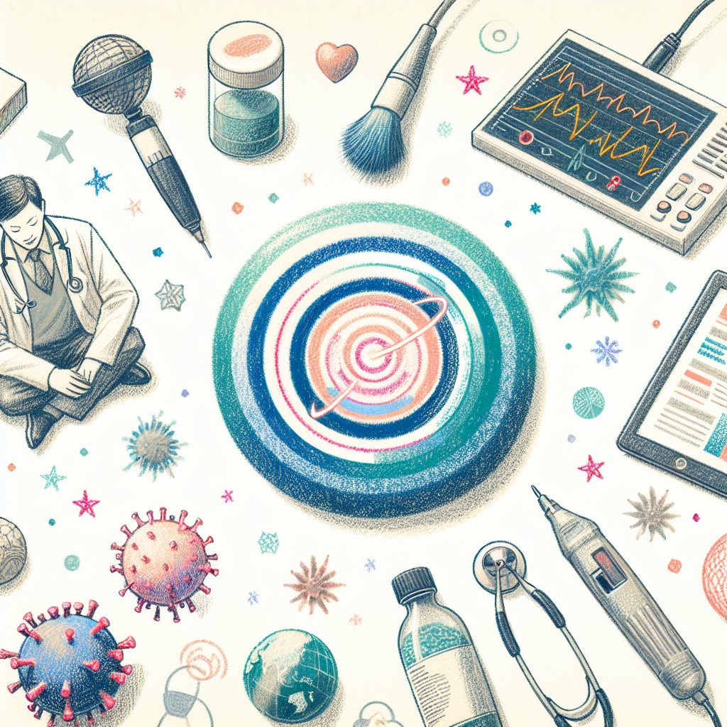 Pastelková ilustrace znázorňující téma: Fitness