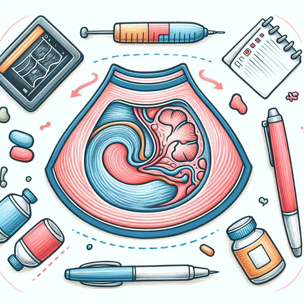 vysetreni-ultrazvuk-bricha - Je nutné pochopit, že...... Pastelková ilustrace znázorňující téma: Zdraví a diagnostika