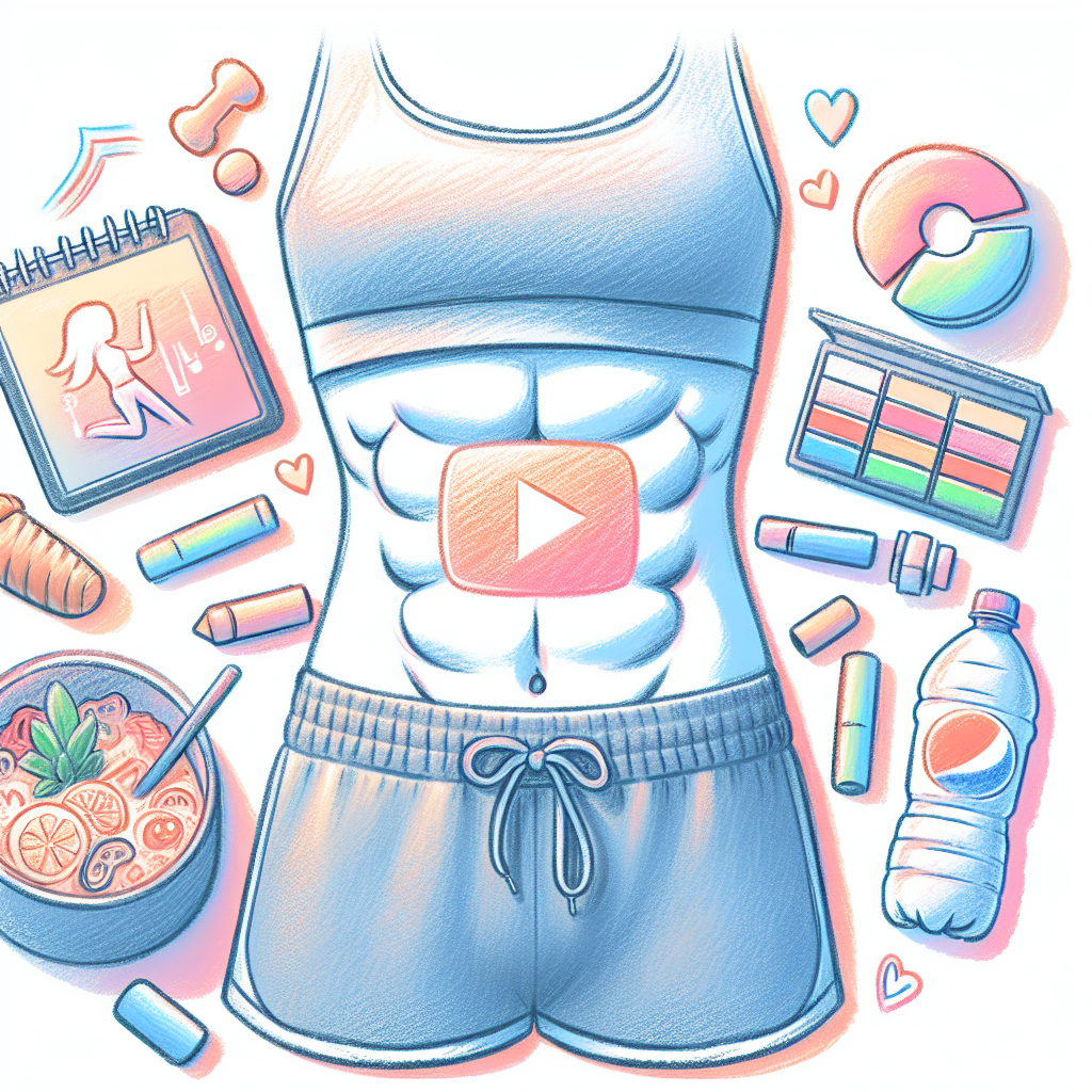 Pastelková ilustrace znázorňující téma: Cvičení a zdraví