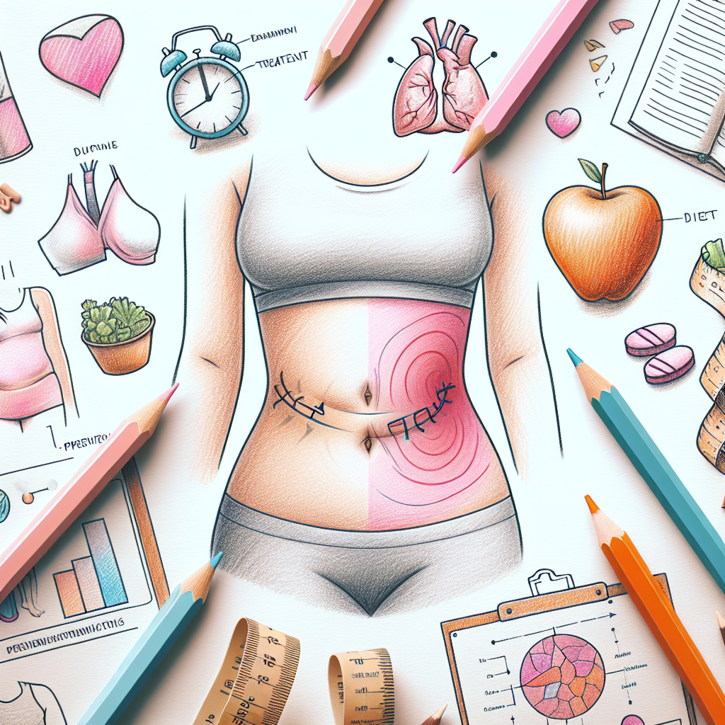 zavodneni-bricha - Je nutné pochopit, že...... Pastelková ilustrace znázorňující téma: Zdraví