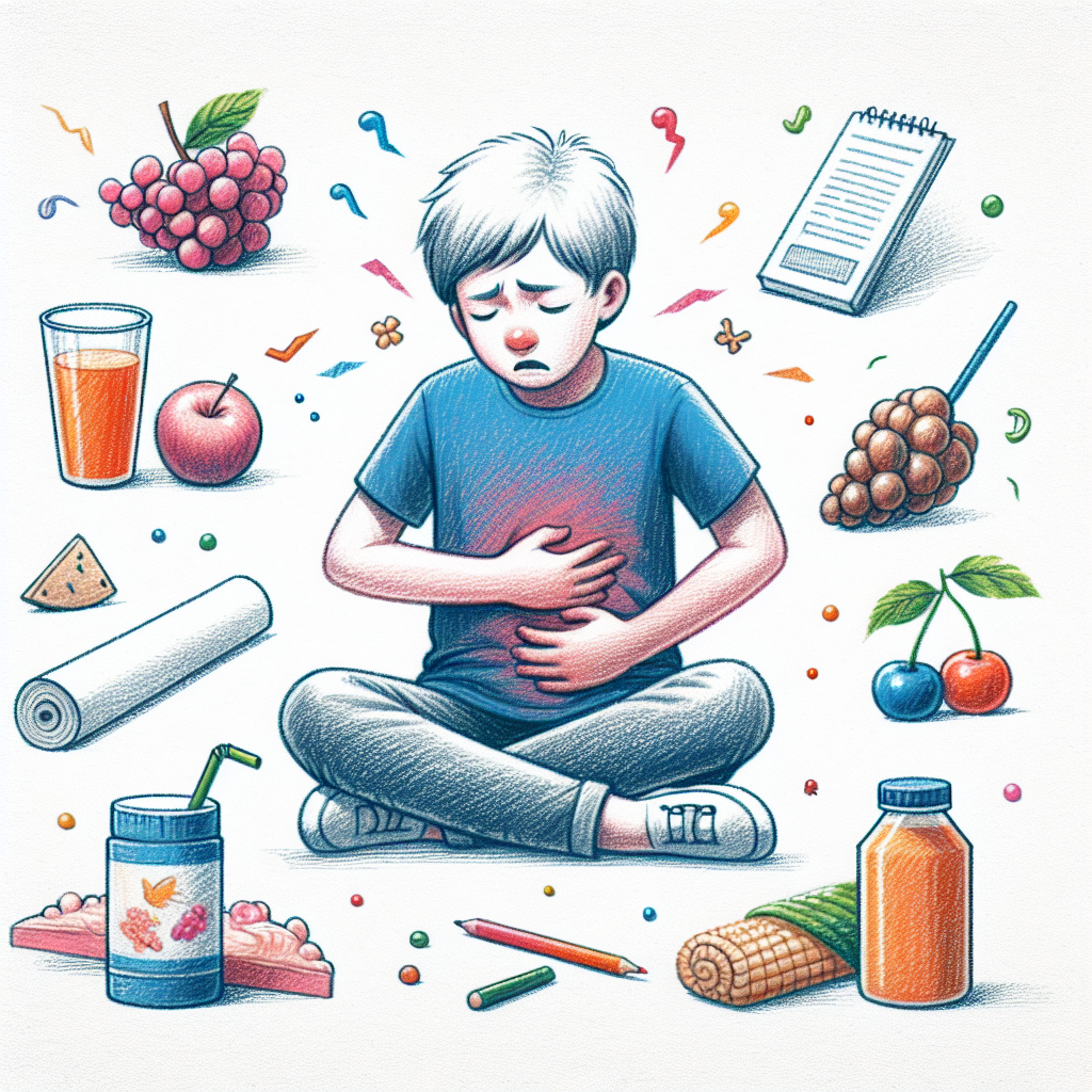 zvraceni-a-bolest-bricha-u-deti - Je nutné pochopit, že...... Pastelková ilustrace znázorňující téma: Zdraví dětí