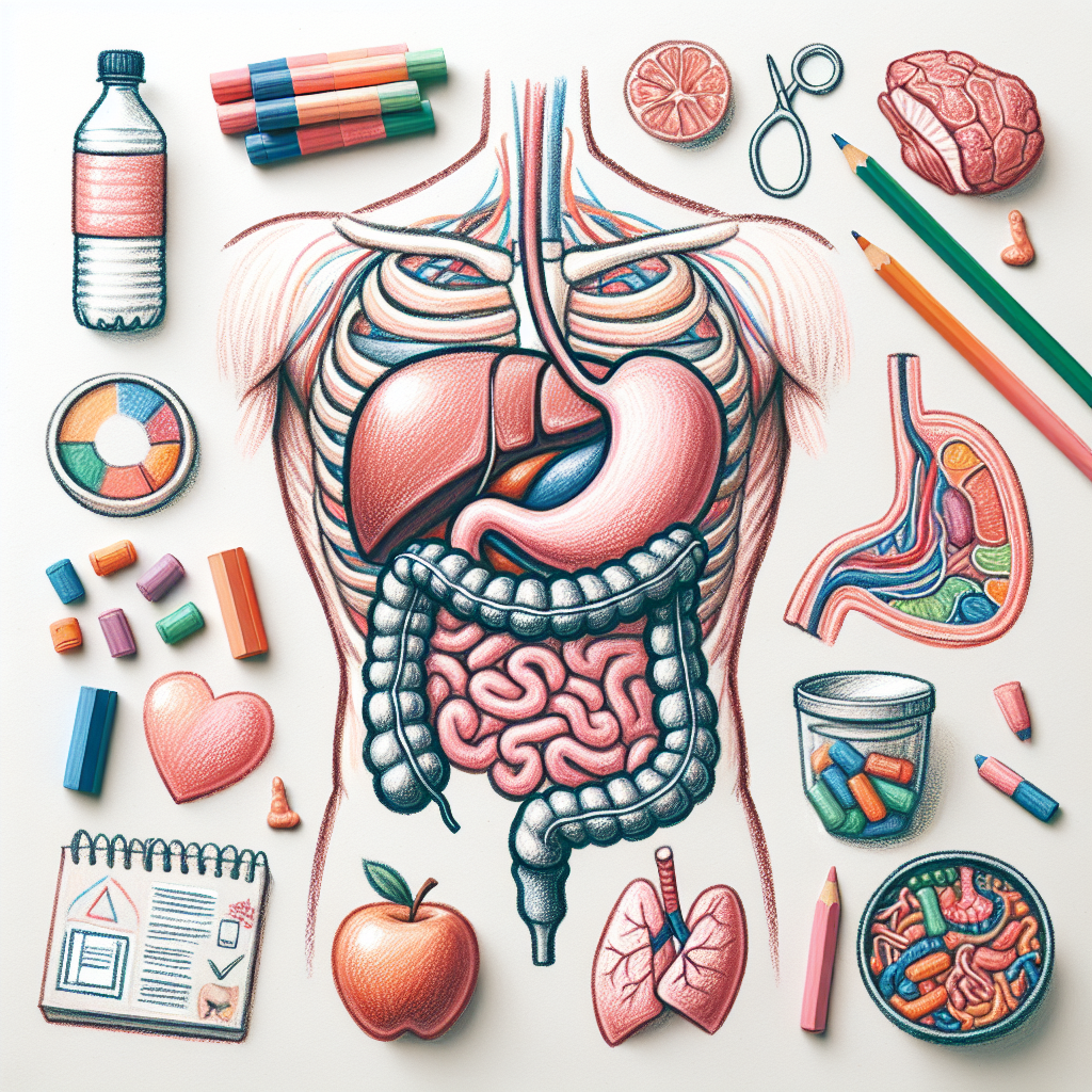 Anatomie břicha: Klíčové orgány a jejich funkce