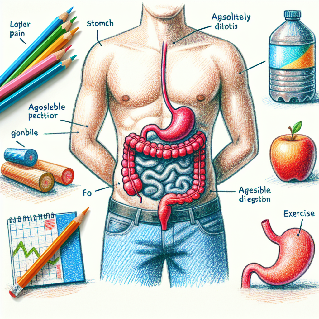 bolest-bricha-vlevo-dole - Je nutné pochopit, že...... Pastelková ilustrace znázorňující téma: Zdraví