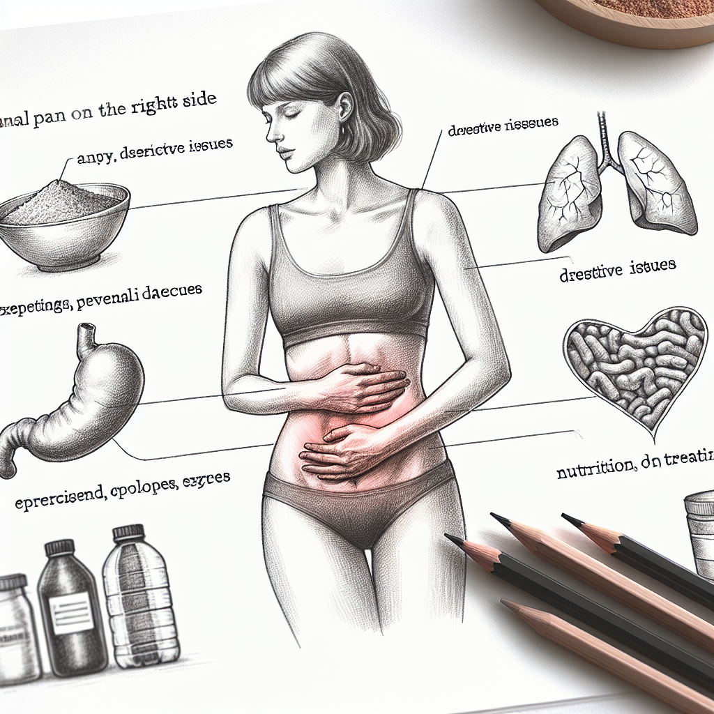 bolest-na-prave-strane-bricha - Je nutné pochopit, že...... Pastelková ilustrace znázorňující téma: Zdraví