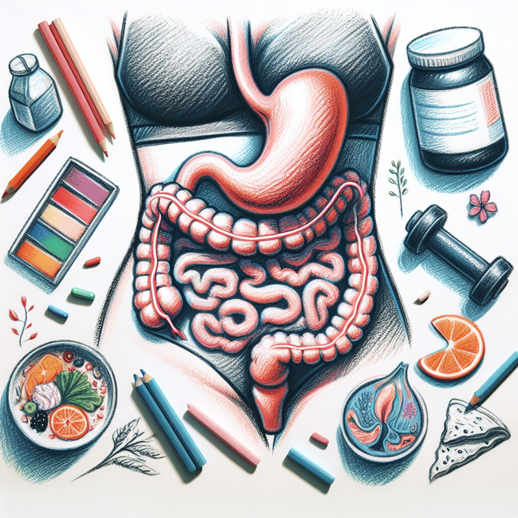 Pastelková ilustrace znázorňující téma: Zdraví