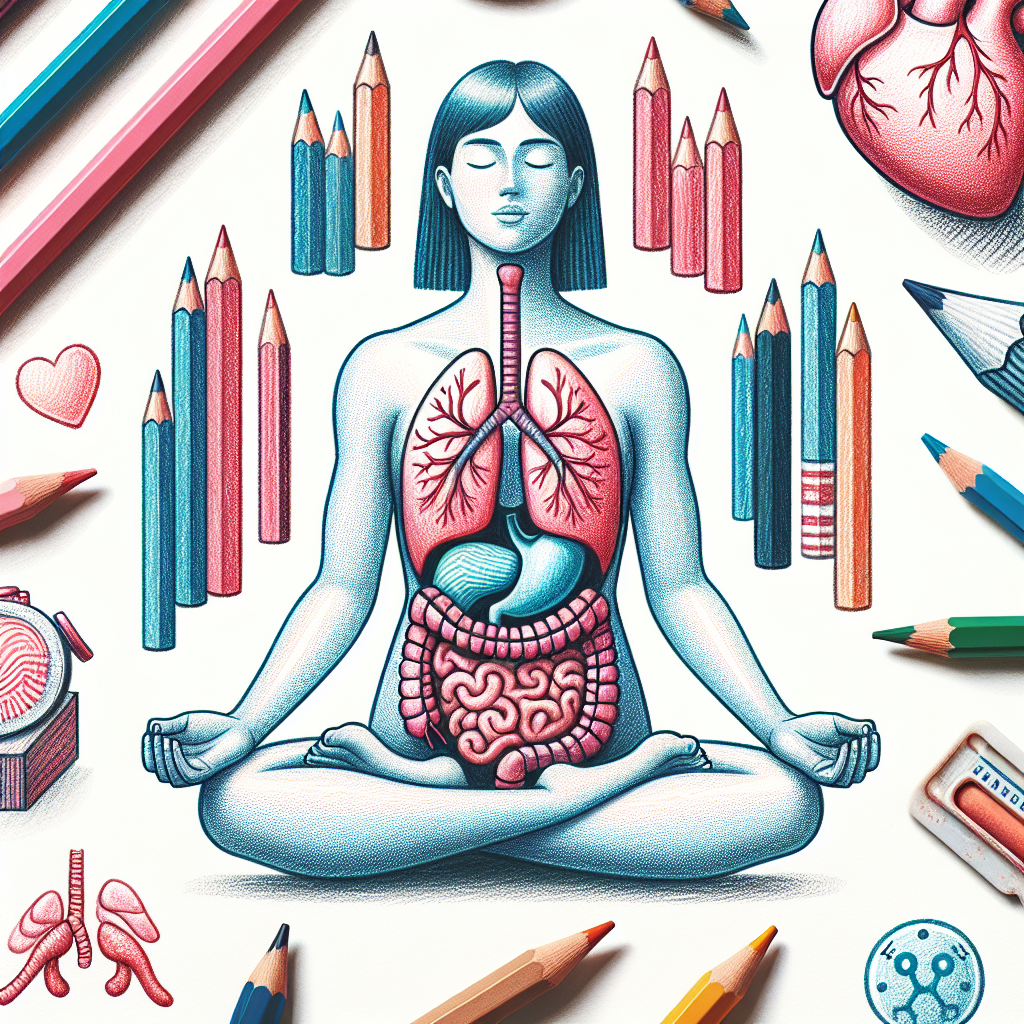 dychani-do-bricha - Je nutné pochopit, že...... Pastelková ilustrace znázorňující téma: Dýchací techniky