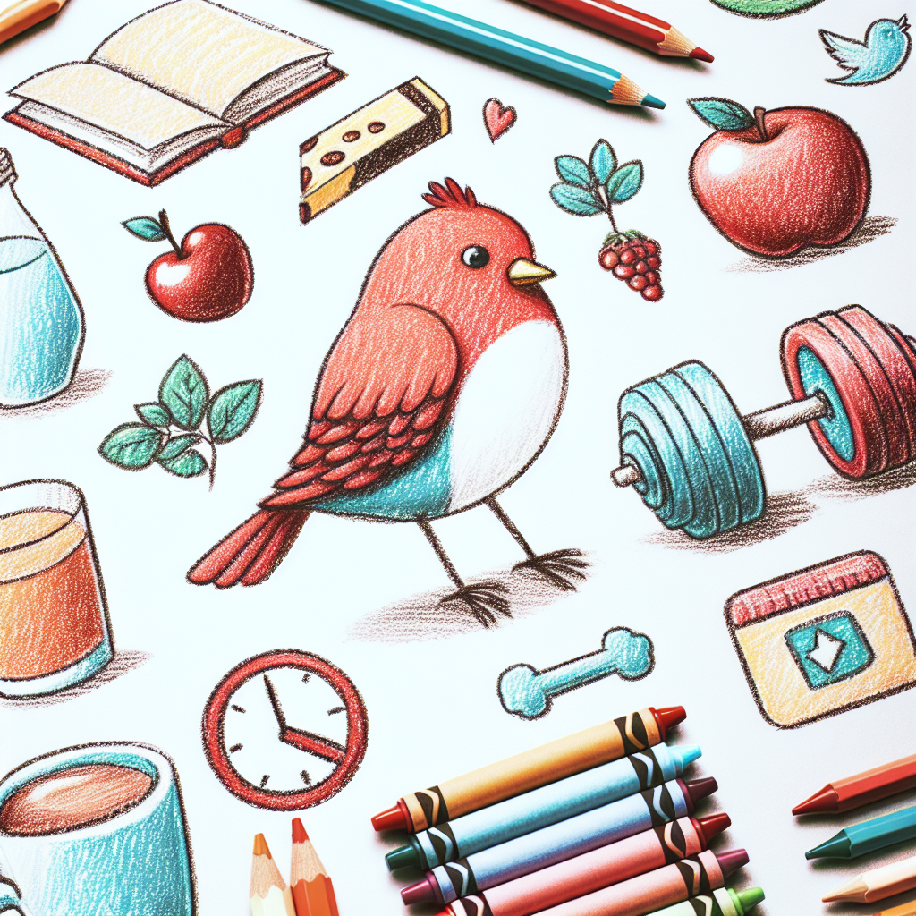 Ptáci s červeným břichem: Zdraví a fitness tipy