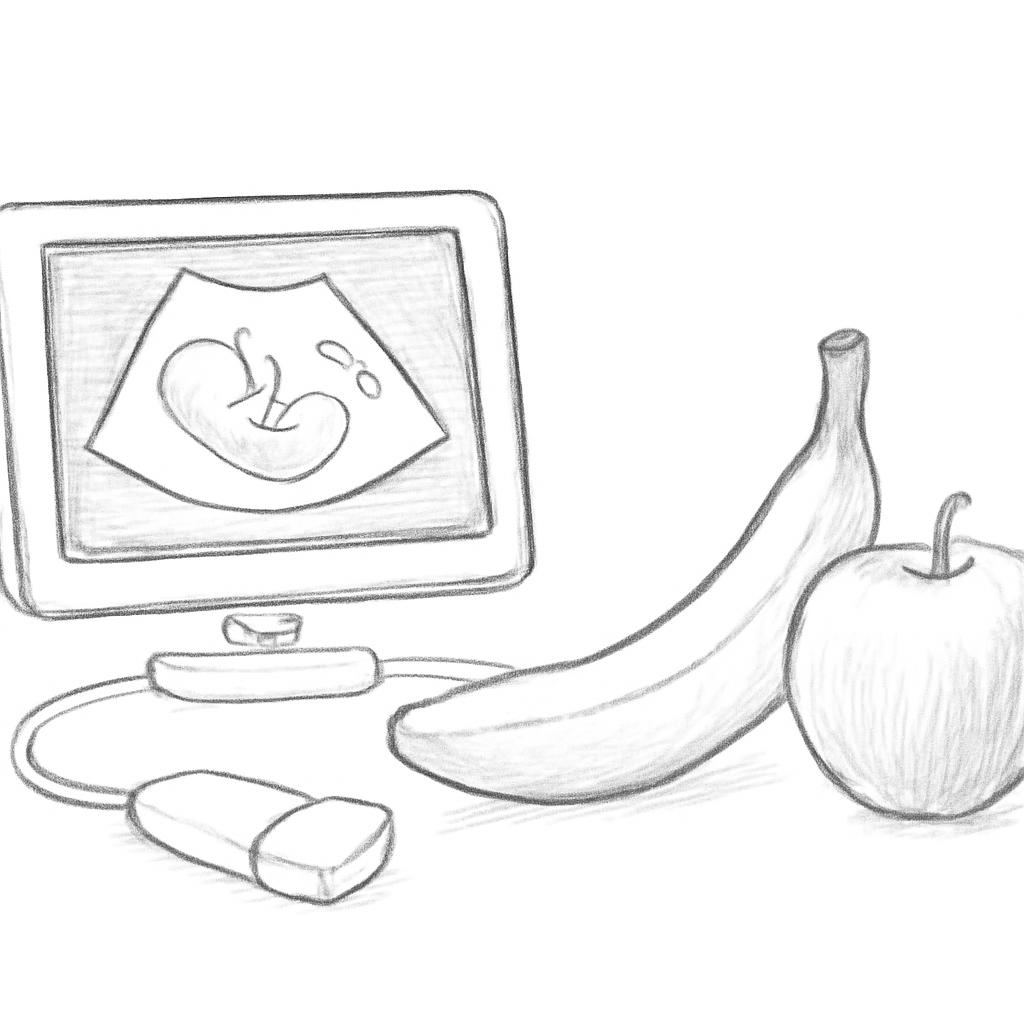 Ilustrace znázorňující téma: ultrazvuk