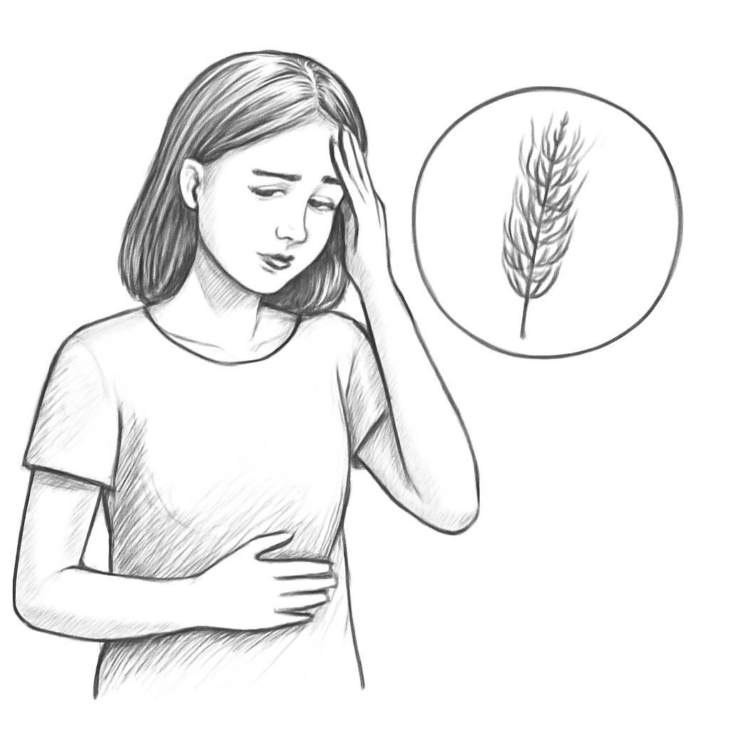 Ilustrace znázorňující téma: příznaky