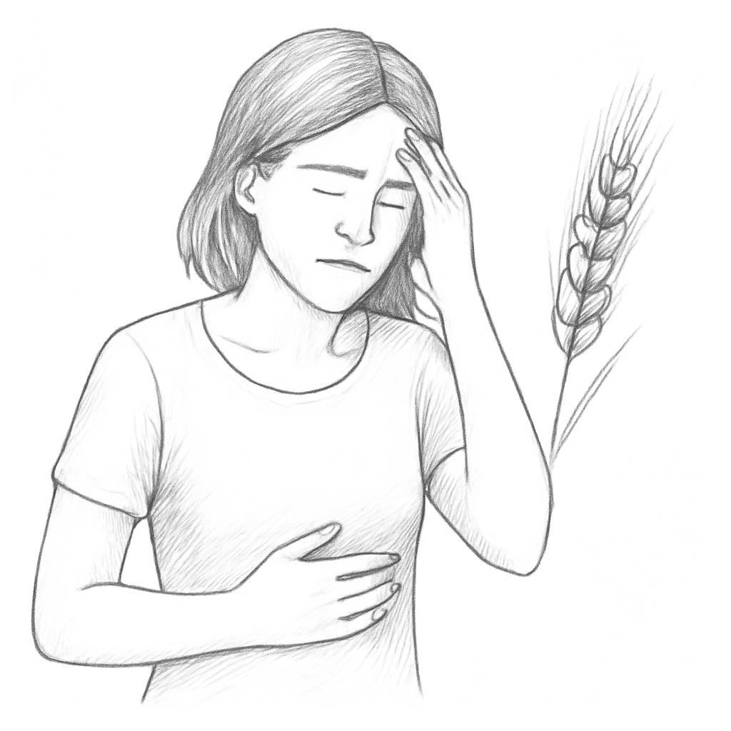 Ilustrace znázorňující téma: příznaky