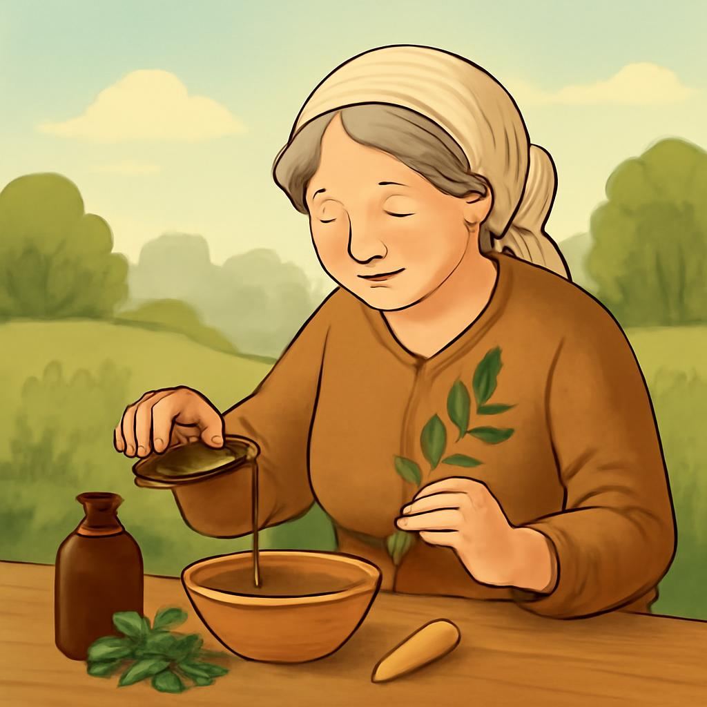 Ilustrace znázorňující téma: Babské Rady