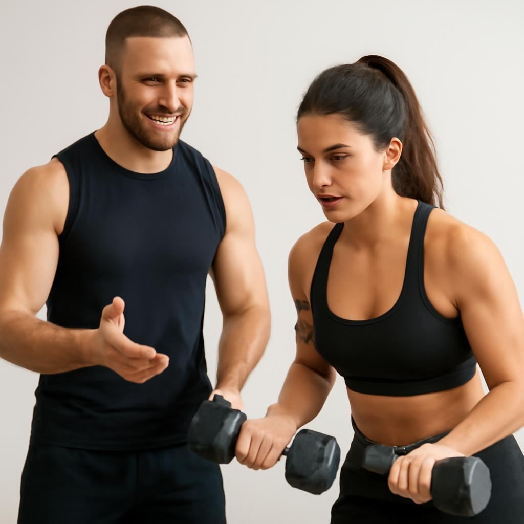 Ilustrace znázorňující téma: Fitness